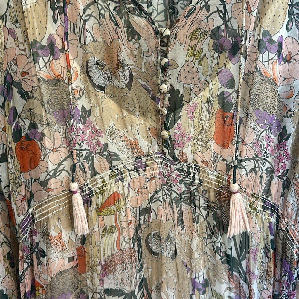 Anthropologie Floral Maxi Dress - Multicolor - Picture 5 of 7